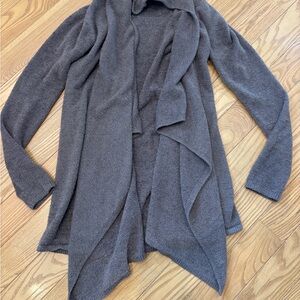 Barefoot Dreams brown Cardigan sweater